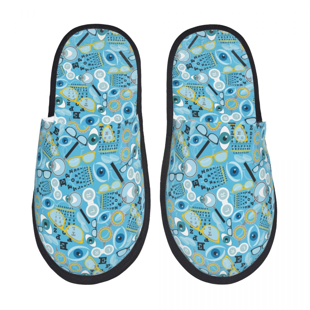 Women Shoes Chart Size - Pantofole da casa Custom Clear Vision