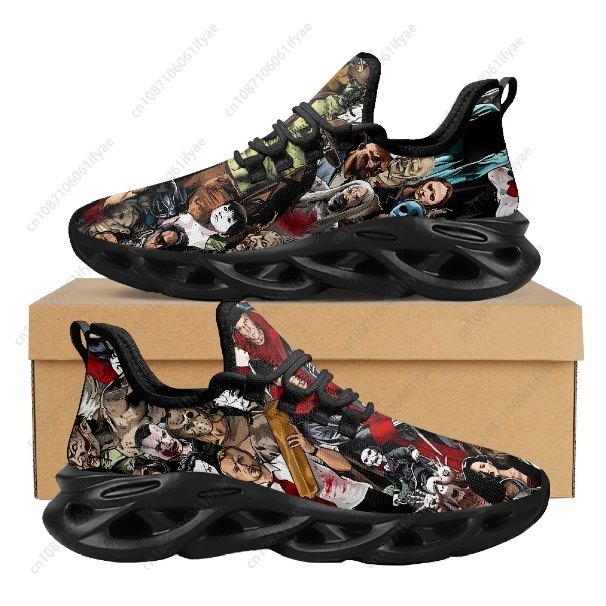 Women Shoes Myer - Sneakers con Personaggi di Film Horror