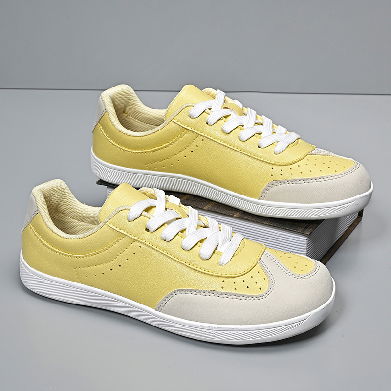 Women Shoes Big W - Scarpe da passeggio gialle alla moda
