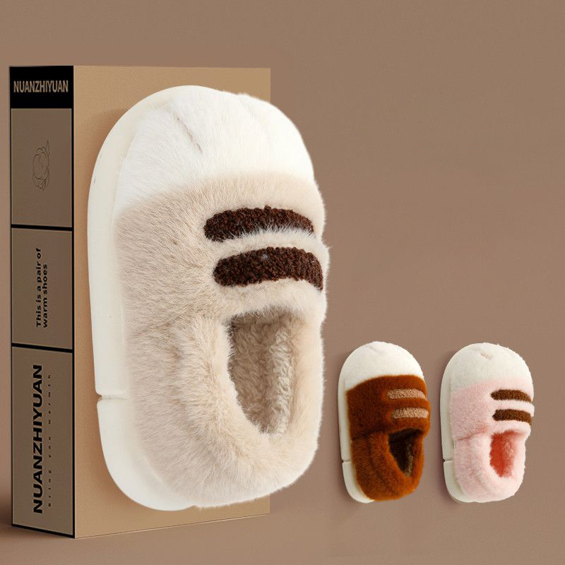 Loafer Flat Women - Pantofole con piedi di gatto stereoscopico