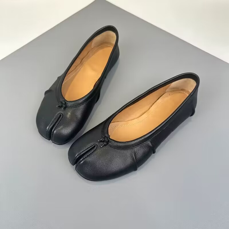 Loafer Flat Women - NUOVE Scarpe Basse con Punta Divisa