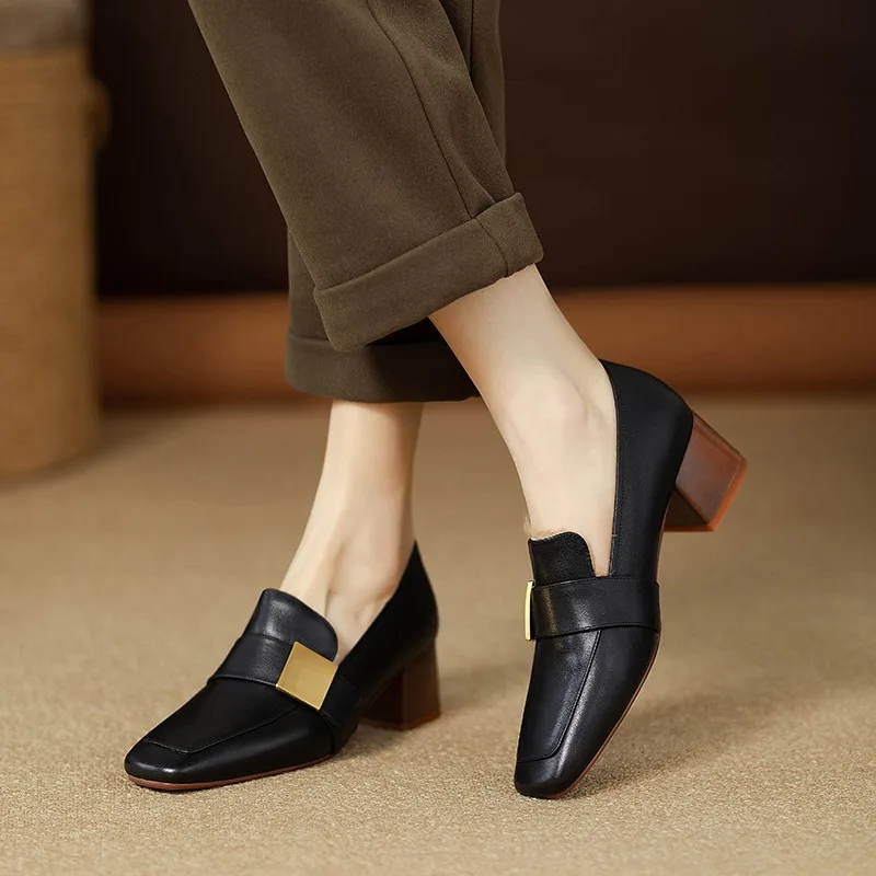 Women Shoes Jeans - Décolleté in pelle moda donna eleganti
