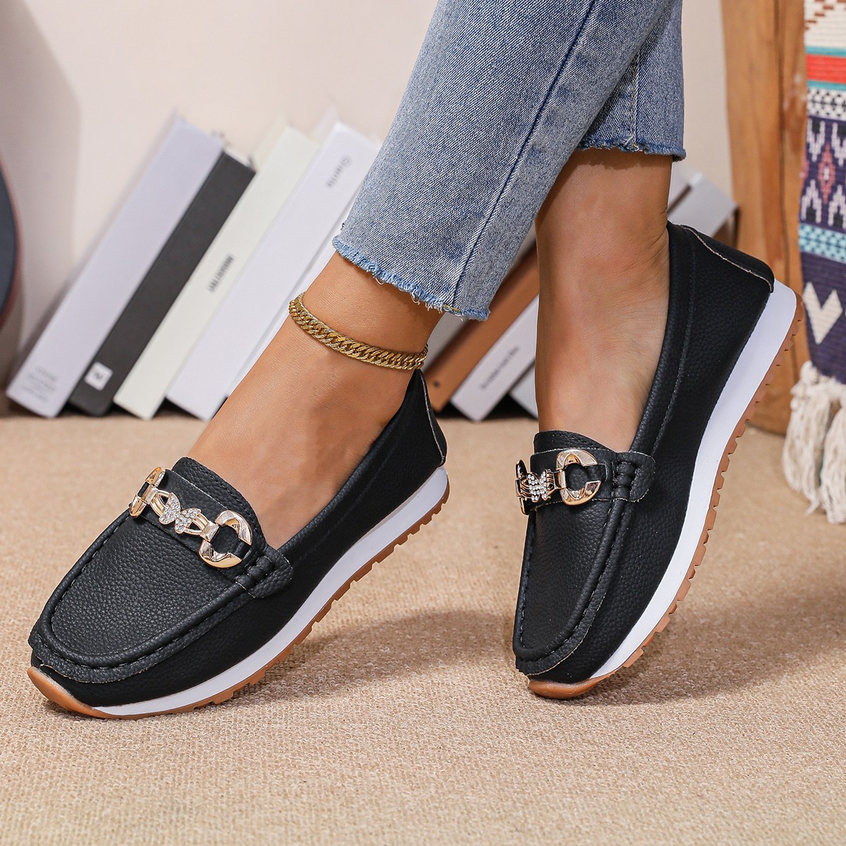 Loafer Flat Women - Nuove Scarpe Basse da Donna 2026