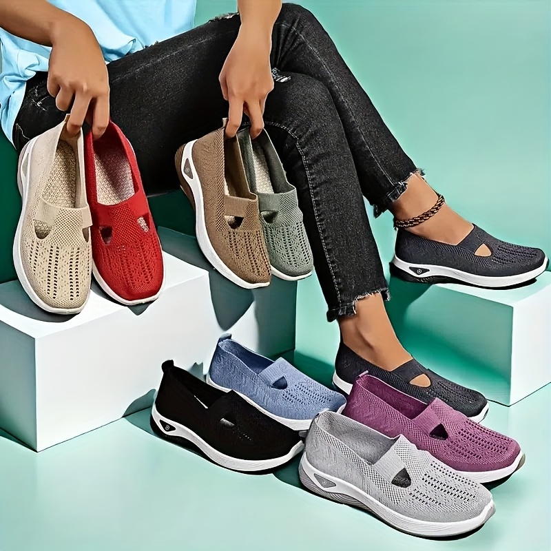 Women'S Shoes With Arch Support - Scarpe da ginnastica slip on in