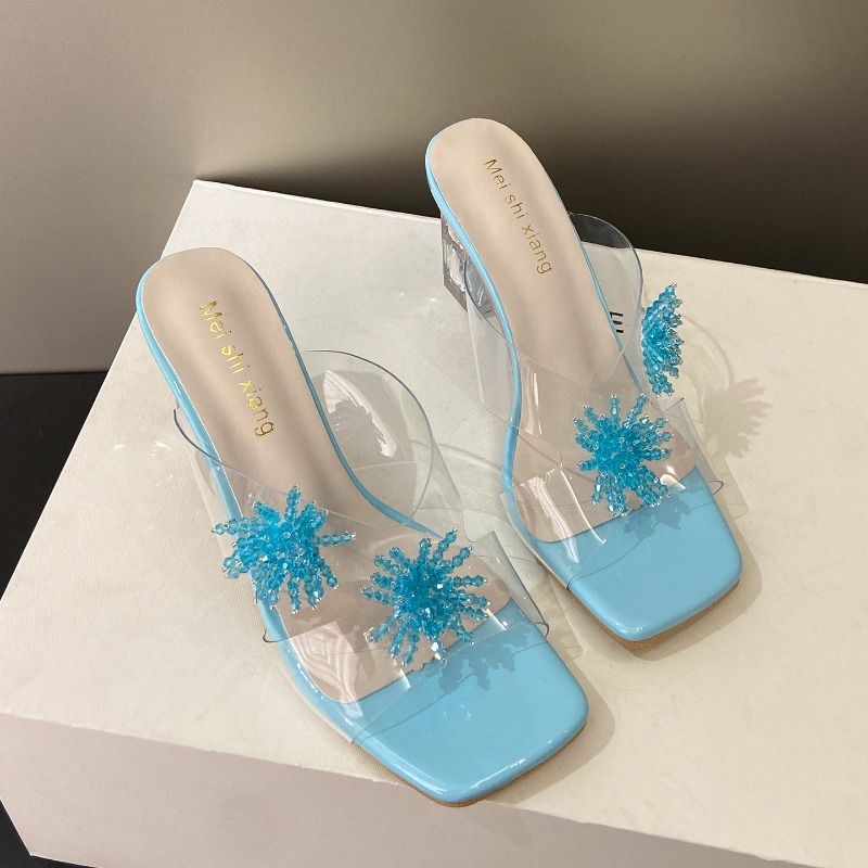 Women Shoes Mules - Nuovi Sandali da Donna con Tacco