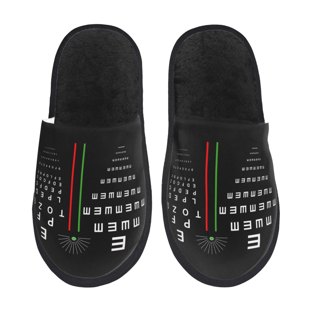 Women Shoes Chart Size - Pantofole da casa personalizzate con grafico