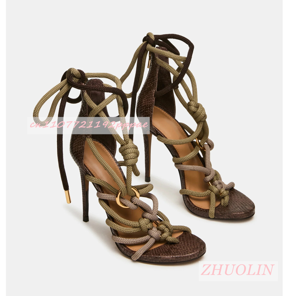 Kids Shoes Women - Sandali Donna con Tacco a Spillo,