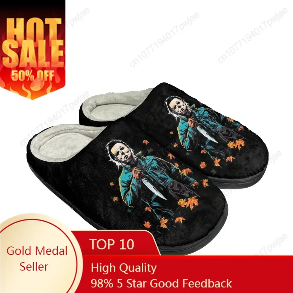 Women Shoes Myer - Pantofole Personalizzate in Cotone Terror Michael