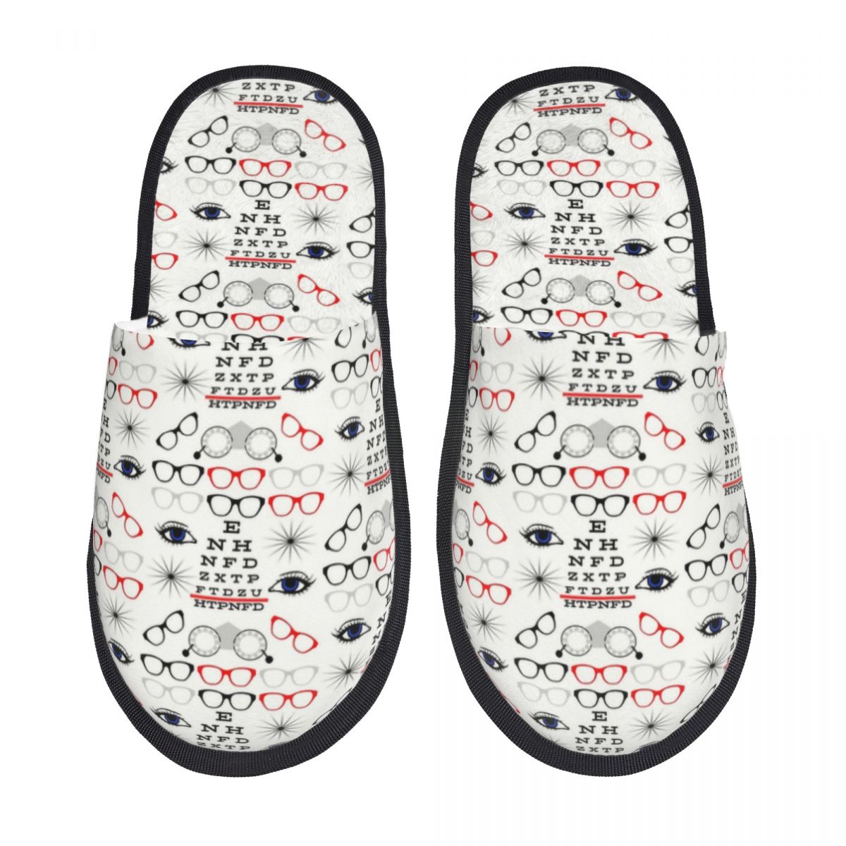 Women Shoes Chart Size - Pantofole Personalizzate Divertenti per Ottici e