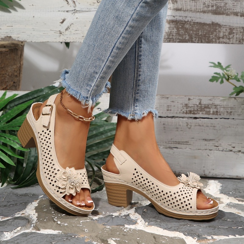 Sandali Donna con Tacco Grosso - Square Toe Mule recensione e prezzo
