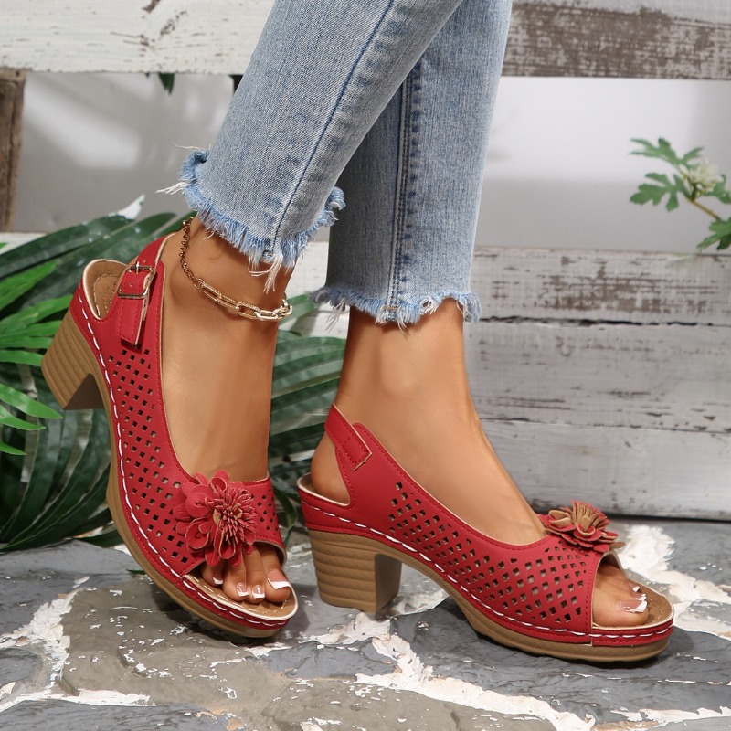 Sandali Donna con Tacco Grosso - Square Toe Mule recensione e prezzo