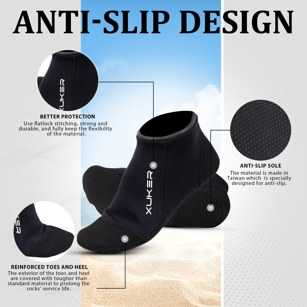 Calzini in Neoprene da 3mm da  - Women'S Shoes For Neuropathy recensione e prezzo