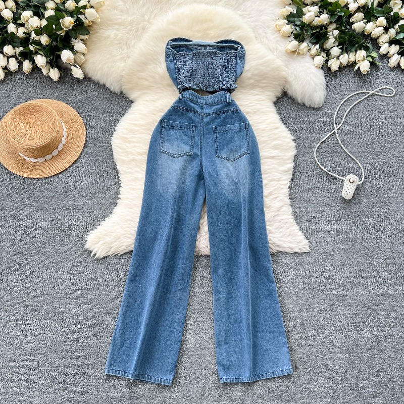 Tute in denim da donna, intere - Women Shoes Jeans recensione e prezzo