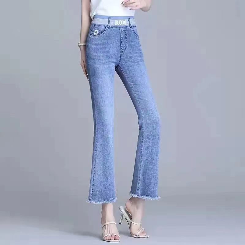 Elastico in vita svasato a nov - Women Shoes Jeans recensione e prezzo