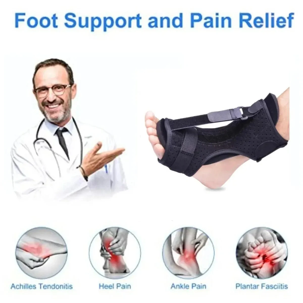 1PC Fascite plantare Notte Ste - Women'S Shoes With Plantar Fasciitis recensione e prezzo