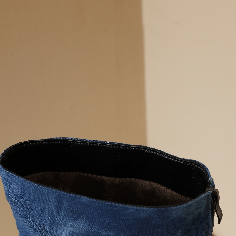 Jeans blu Stivali alti al gino - Women Shoes Jeans recensione e prezzo