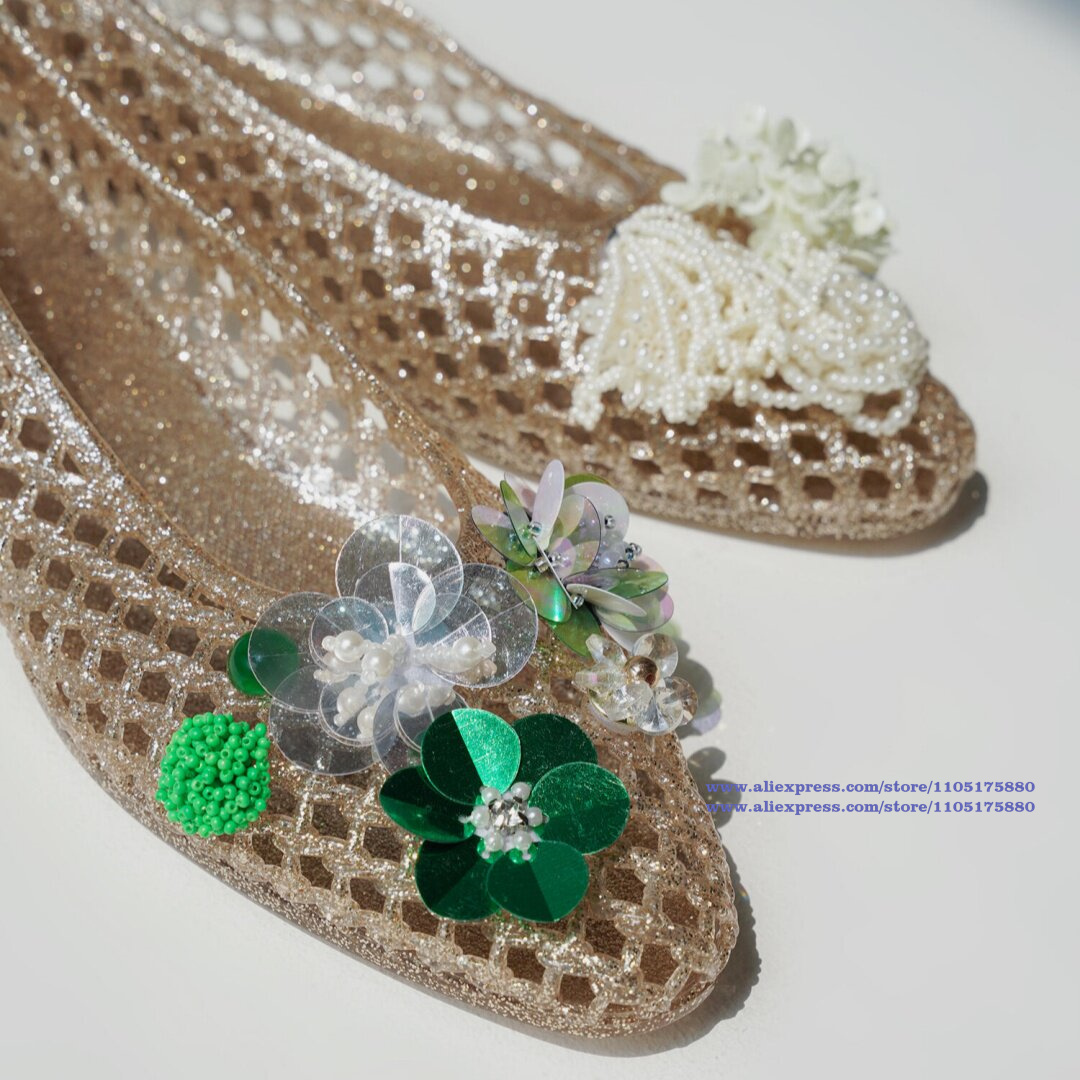 Sandali piatti in gelatina dor - Women Shoes Mules recensione e prezzo