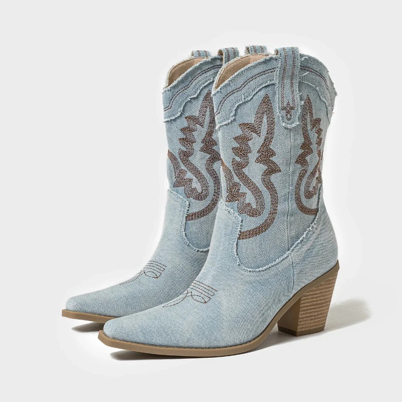 2025 Stivali da cowboy occiden - Women Shoes Jeans recensione e prezzo