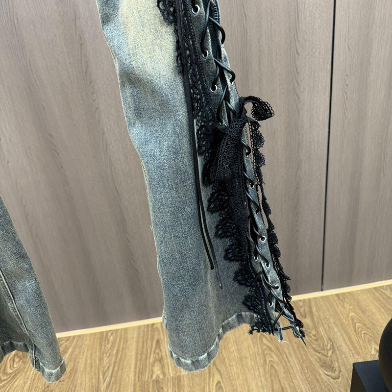 Jeans svasati con lacci Mousta - Women Shoes Jeans recensione e prezzo