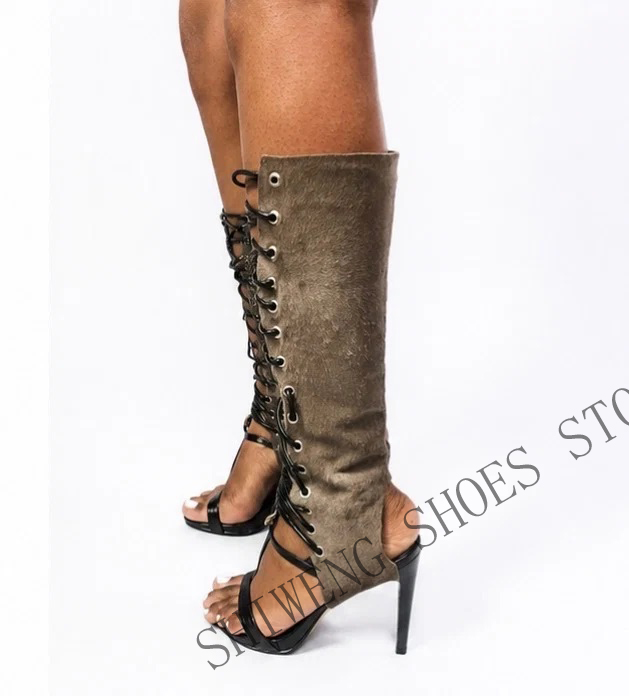 Sandali Gladiatore Donna Estiv - Knee High Boots Women recensione e prezzo