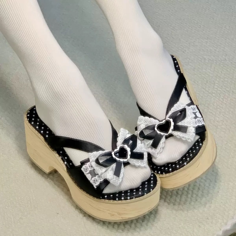 Sandali con plateau e tacco al - Square Toe Mule recensione e prezzo