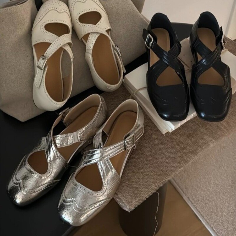 Scarpe Mary Jane retrò con int - Loafer Flat Women recensione e prezzo