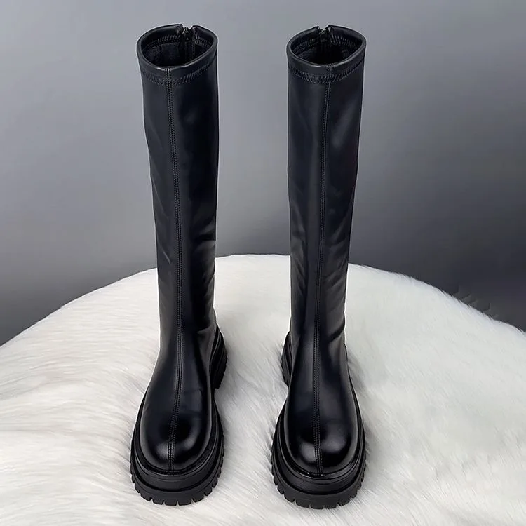 Stivali lunghi neri Vendita ca - Knee High Boots Women recensione e prezzo