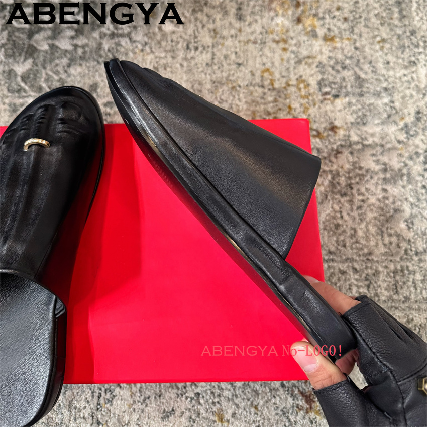 Mocassini Neri in Vera Pelle c - Loafer Flat Women recensione e prezzo