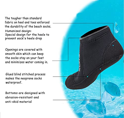 Calzini da immersione in Neopr - Women'S Shoes For Neuropathy recensione e prezzo