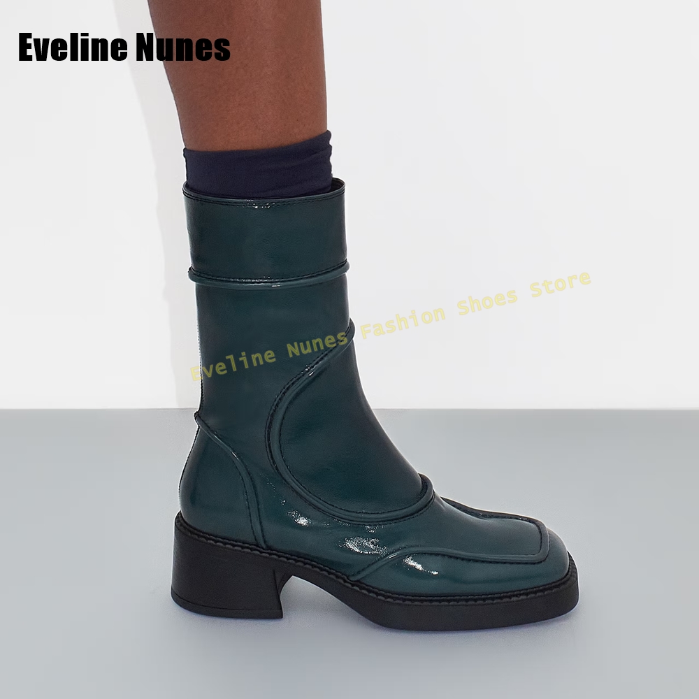 Stivali moda punta quadrata bl - Women'S Shoes Navy Blue recensione e prezzo