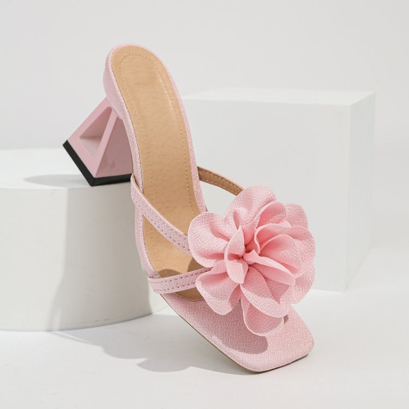 Sandali da Donna con Decorazio - Square Toe Mule recensione e prezzo
