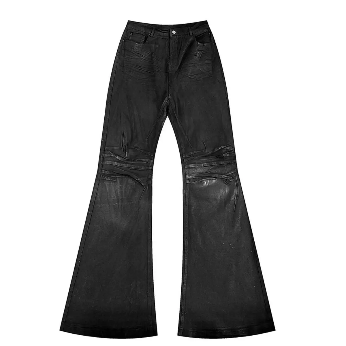 Jeans micro-flare rivestiti Hi - Women Shoes Jeans recensione e prezzo