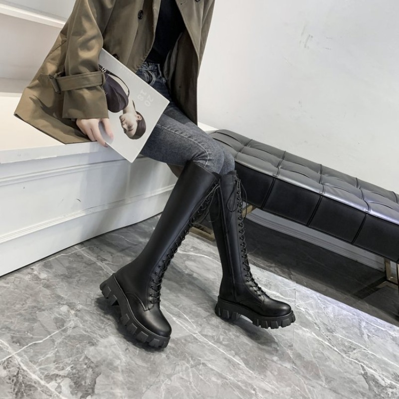 Stivali Alti da Donna con Lacc - Knee High Boots Women recensione e prezzo