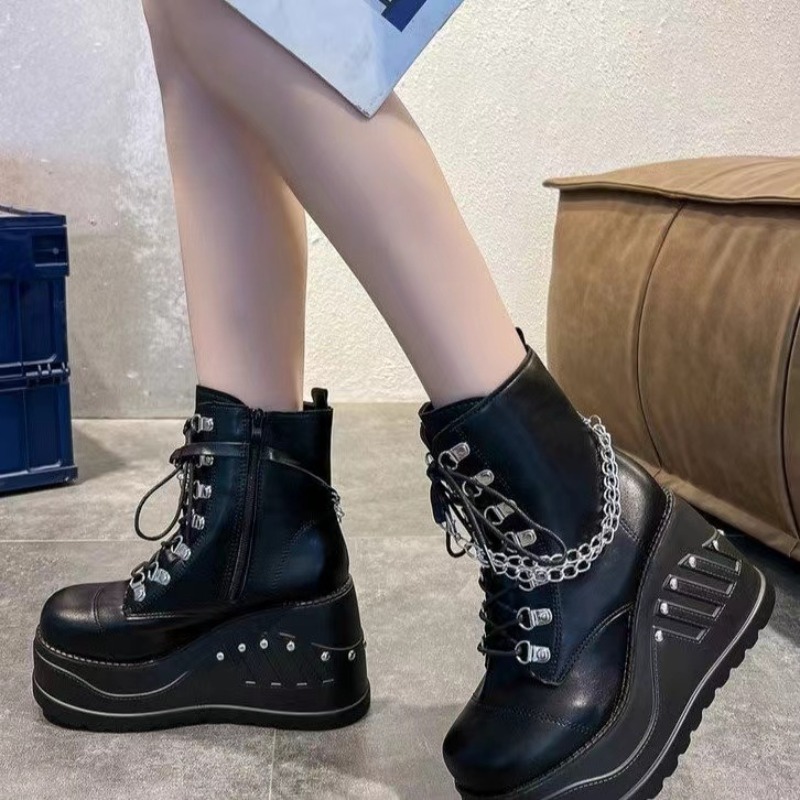 Stivali da Donna con Zeppa 10C - Women Shoes Ksa recensione e prezzo
